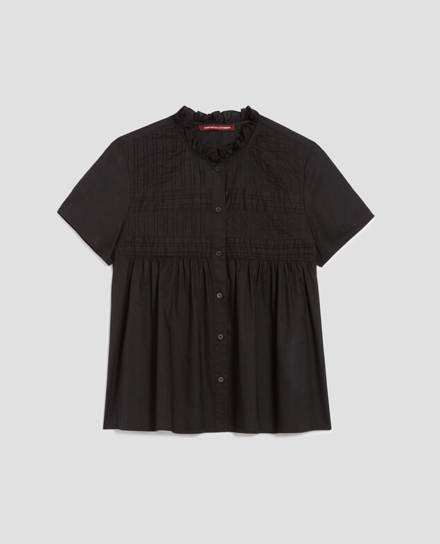 Blusa de manga corta H091 black beauty