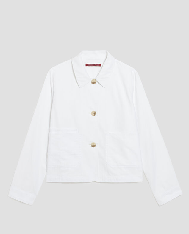 Chaqueta workwear H001 brillant white