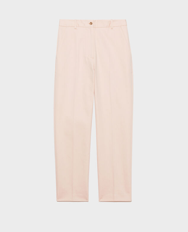MARGUERITE - Pantalón cigarette Seashell pink