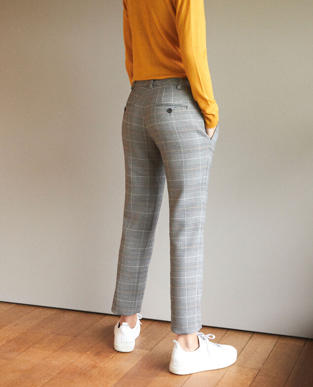 Pantalón de corte recto Negro