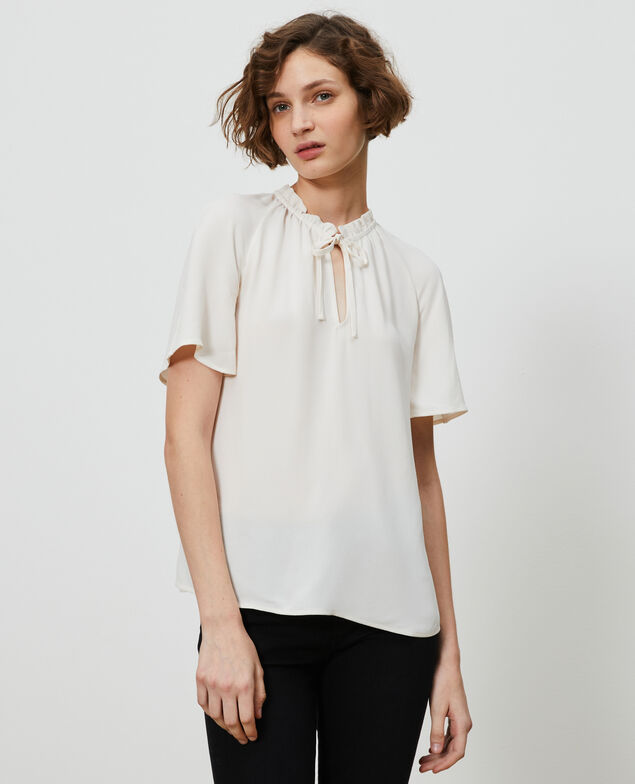 Blusa de manga corta Gardenia