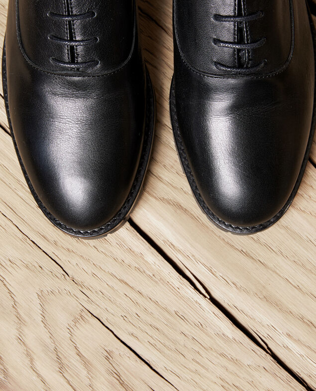 Zapatos  de cordones derbies de cuero Noir
