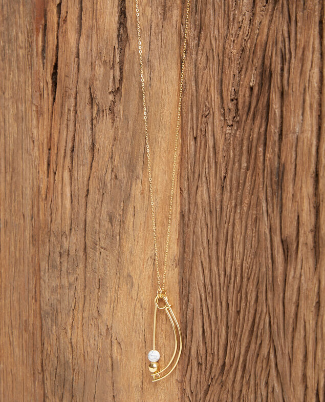 Collar de fantasía modelo grande Gold
