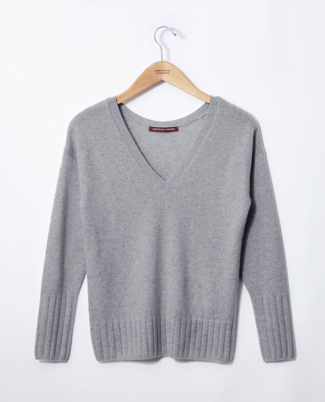 Jersey de cachemir Gris