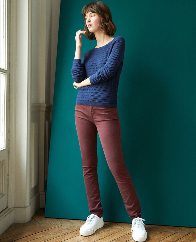 Jeans corte slim Decadente chocolate