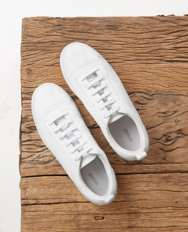 Sneakers de cuero Off white