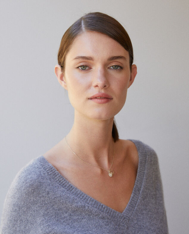 Jersey de cachemir Gris
