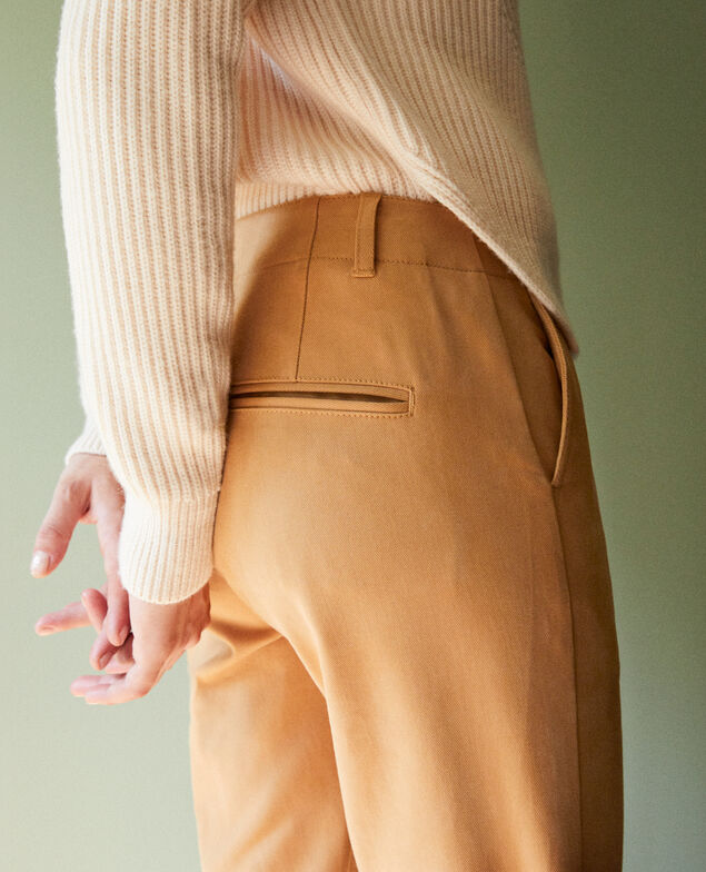 Pantalones chinos de tela  Iced coffee