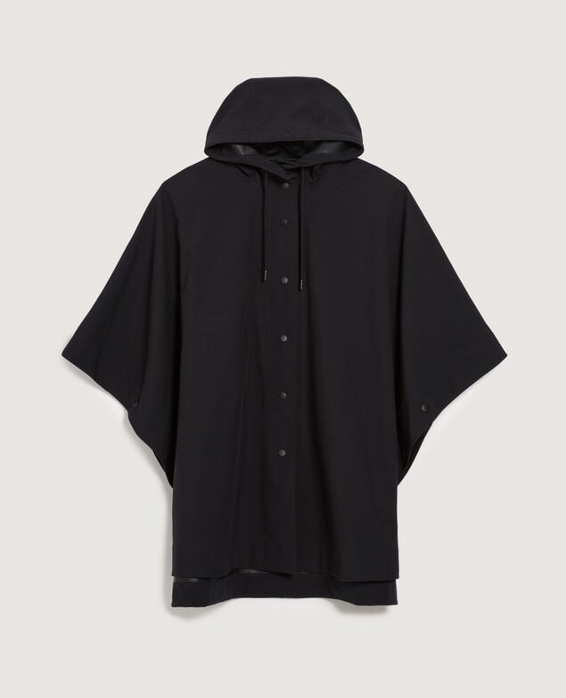 Capa impermeable con capucha H091 black beauty
