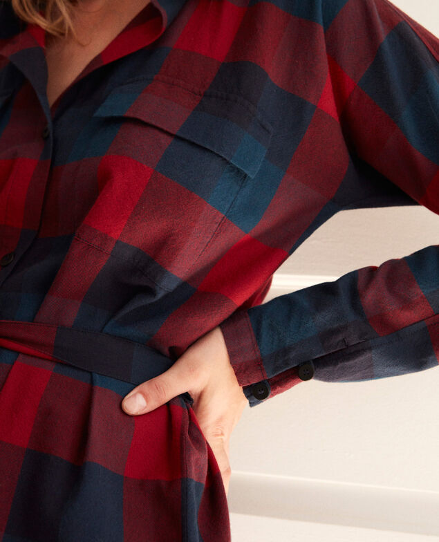Vestido de cuadros Check