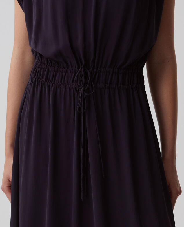 Vestido largo fluido H695 night sky