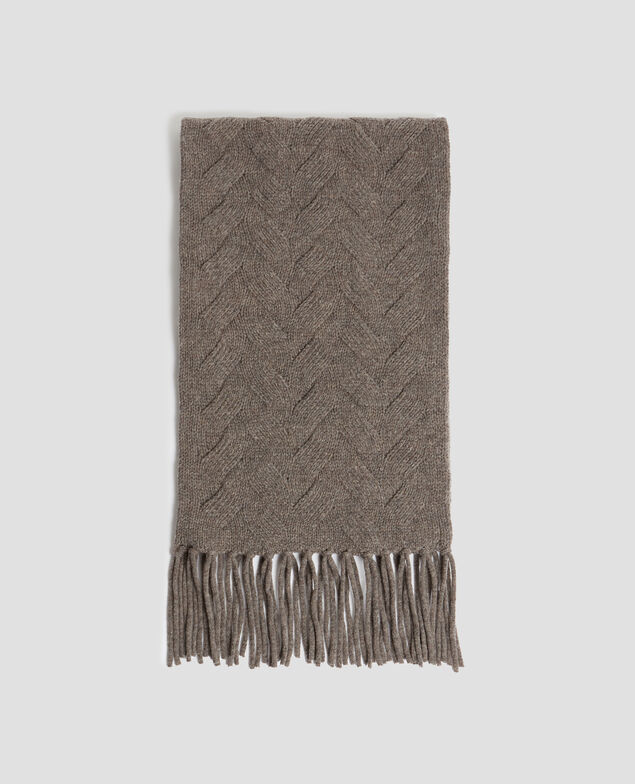 Bufanda de lana I040 steeple gray