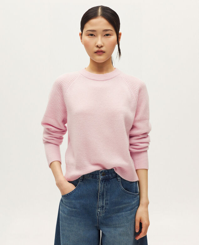 Jersey de cachemir K100 bloom pink