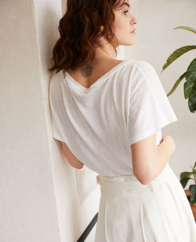T-shirt au toucher doux Off white