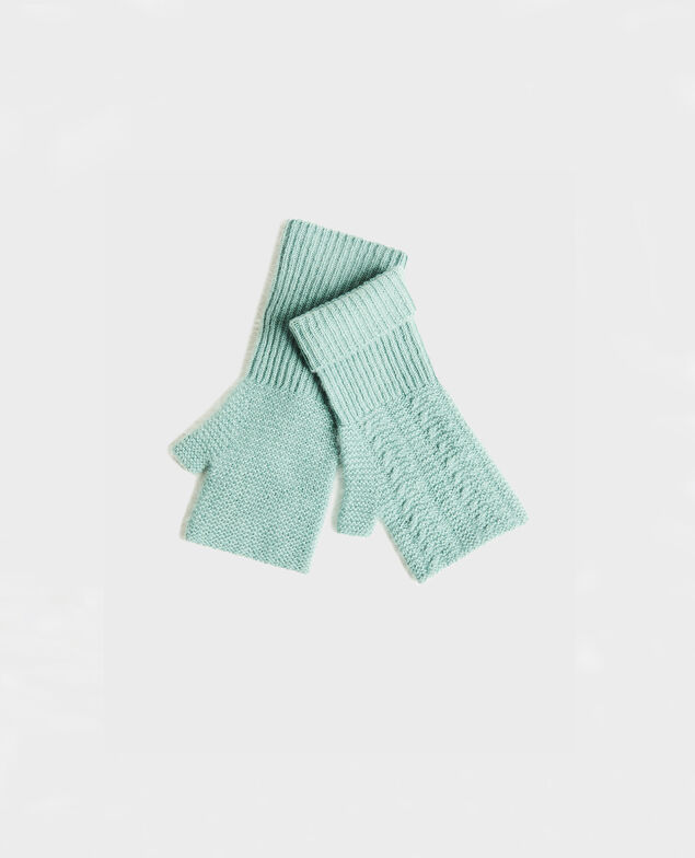 Manoplas de cachemir Chinois green