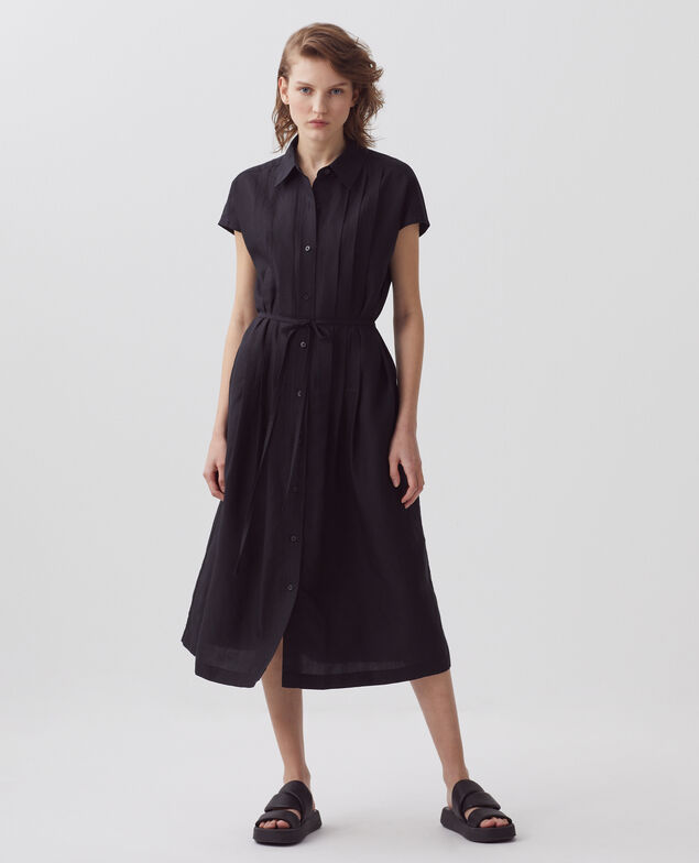 Vestido camisero H091 black beauty