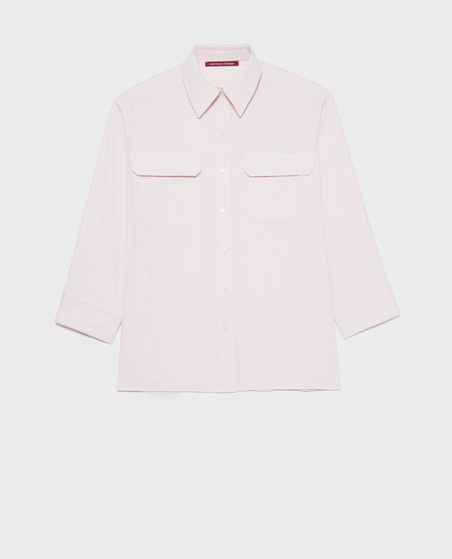 Camisa de hombre de algodón oversize  Primrose pink