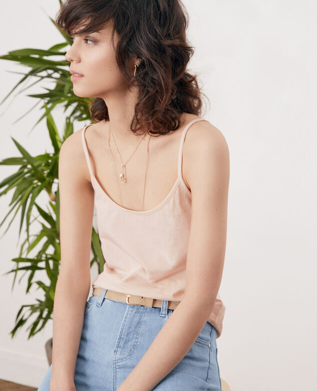 Camiseta de tirantes Nude