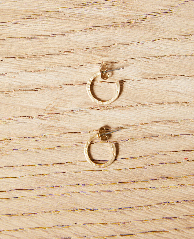 Pendientes redondos Dorado