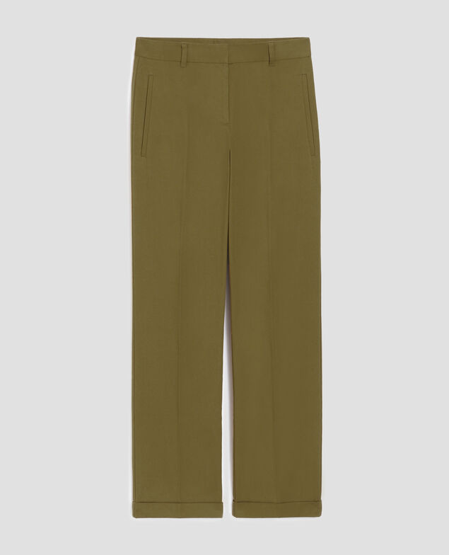 COLETTE - Pantalón recto H570 military olive