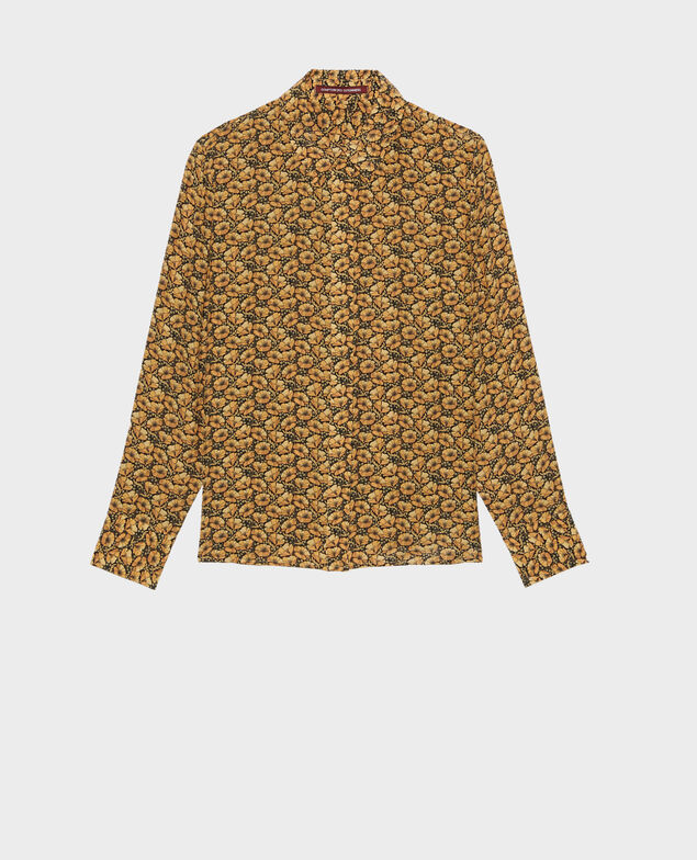 SIBYLLE - Camisa de seda con manga larga Print artdeco lemoncurry