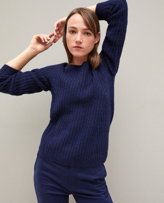 Jersey reversible Peacoat