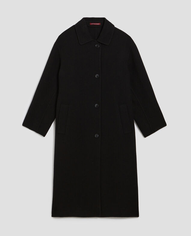 Abrigo largo H091 black beauty