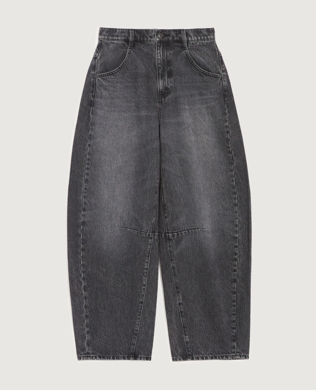 Jeans barrel - CHARLIE K081 dark gray