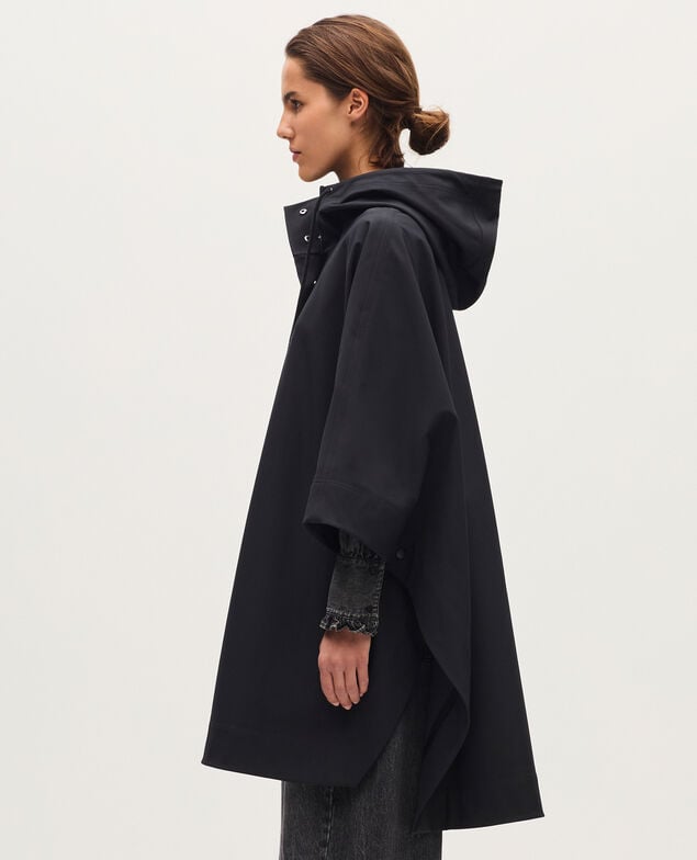 Capa impermeable con capucha H091 black beauty