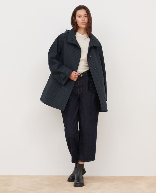 Abrigo para lluvia 8863 59 darkgreen check