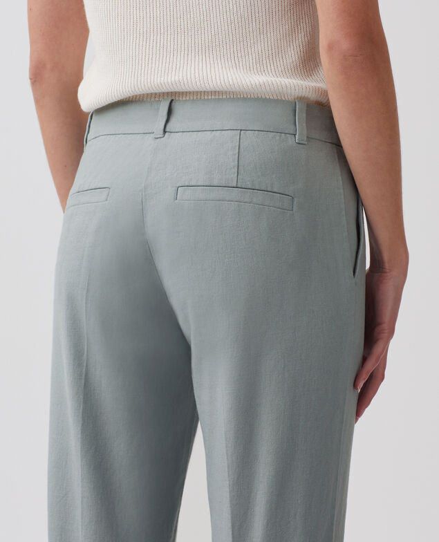 MARGUERITE - Pantalón cigarette J620 slate blue