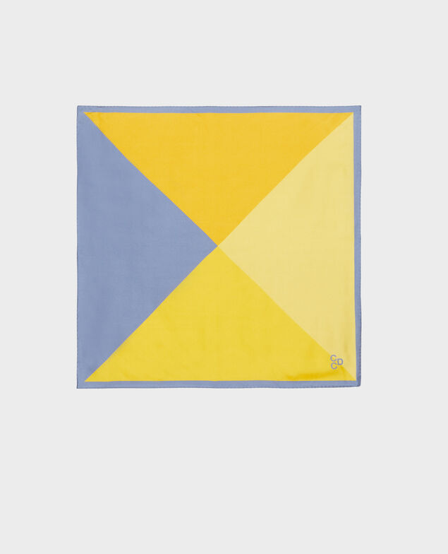 Foulard cuadrado de seda Infinity