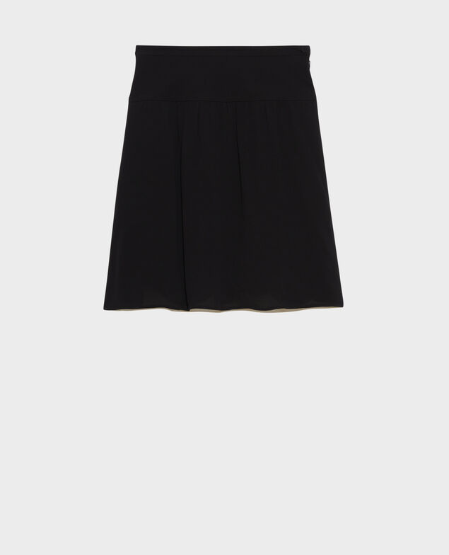 Falda corta fluida Black beauty