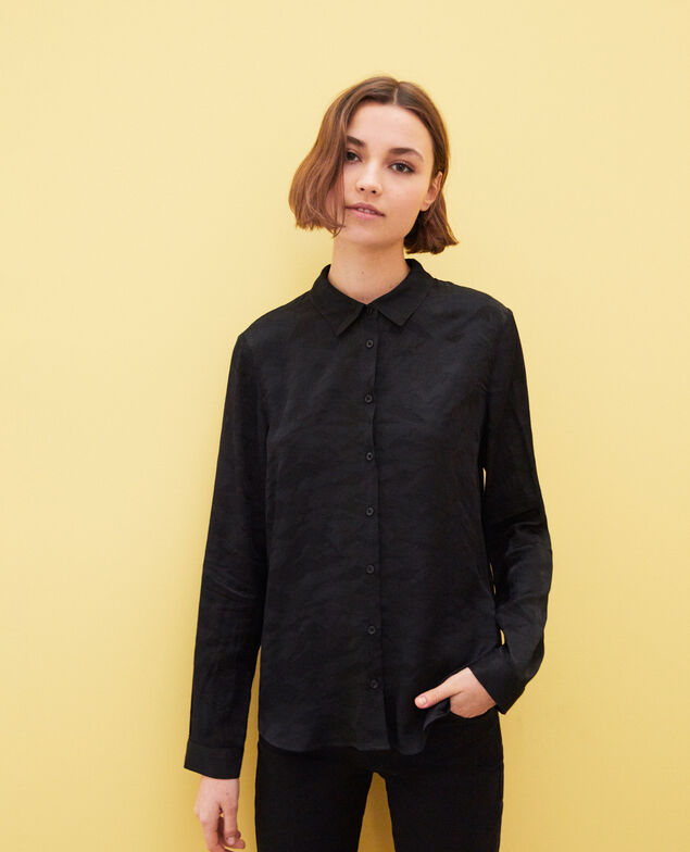 Camisa estampada Noir