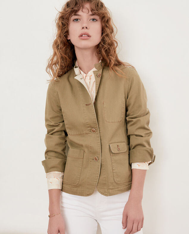 Chaqueta cuello mao Mastic