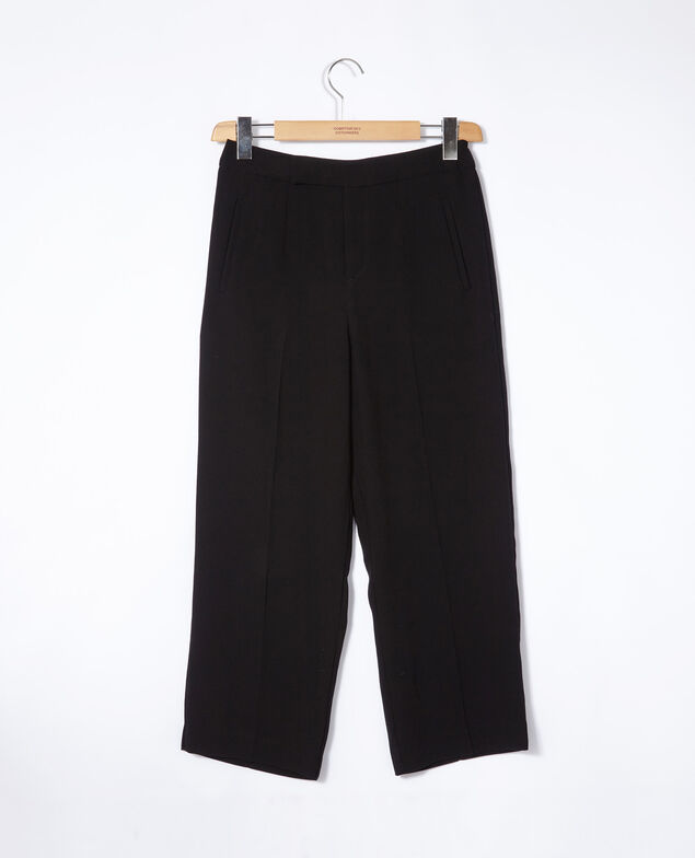 Pantalón de corte amplio Negro