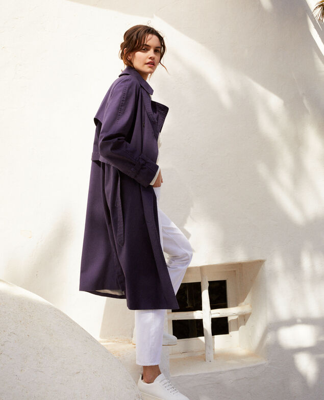 Trench atemporal Ink navy