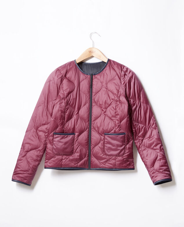 Plumas reversible Purple/navy