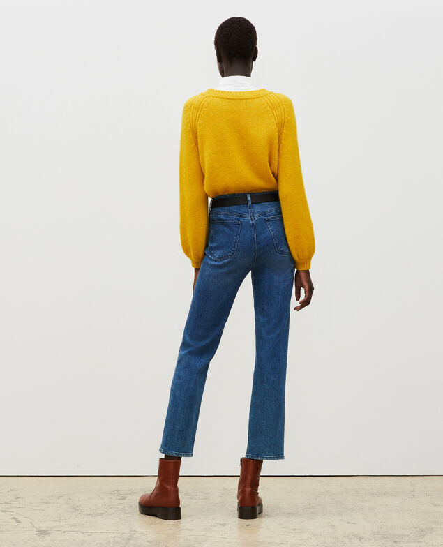 SLIM STRAIGHT - Jeans rectos en denim desteñido Denim medium wash