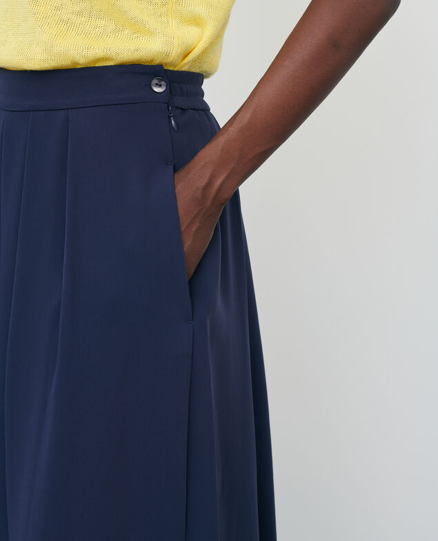 BABETH - Falda pantalón fluida Night sky