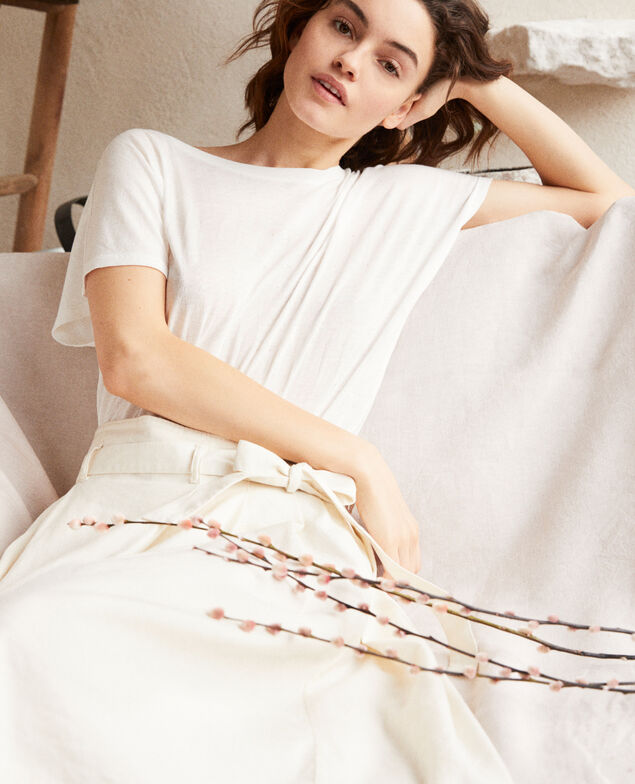 T-shirt au toucher doux Off white