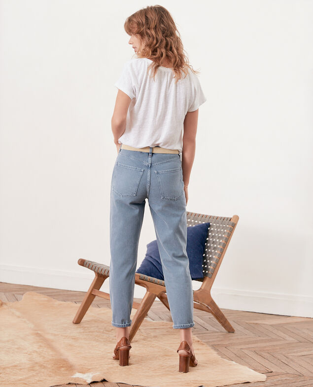 Jeans corte vintage Alpine blue