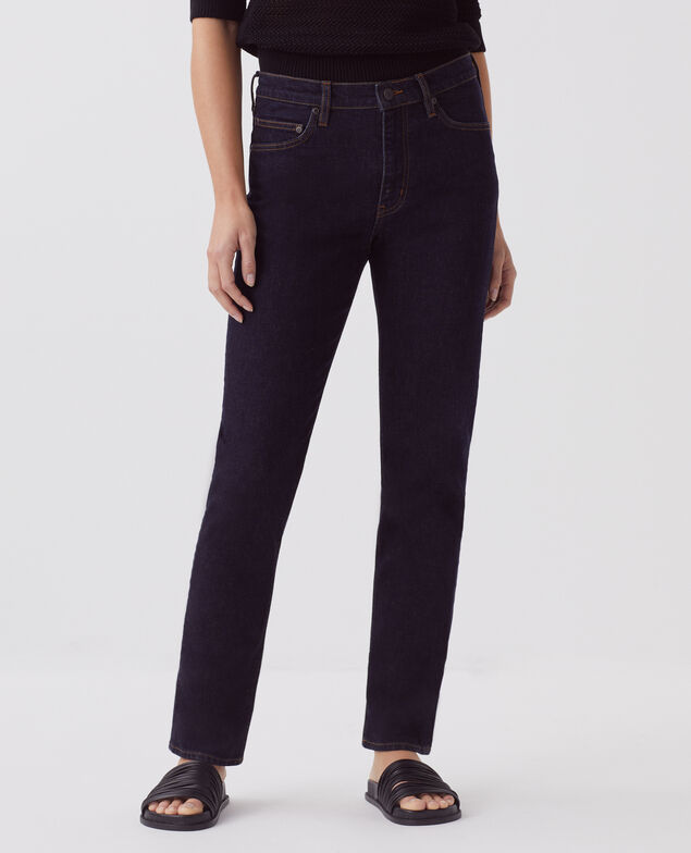 LILI - Jeans slim H680 rinse