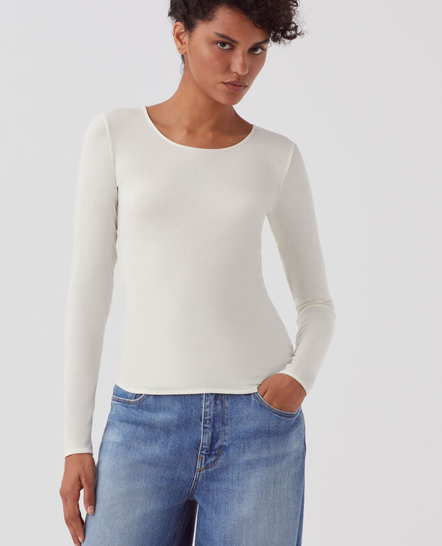 Camiseta segunda piel A040 ivory