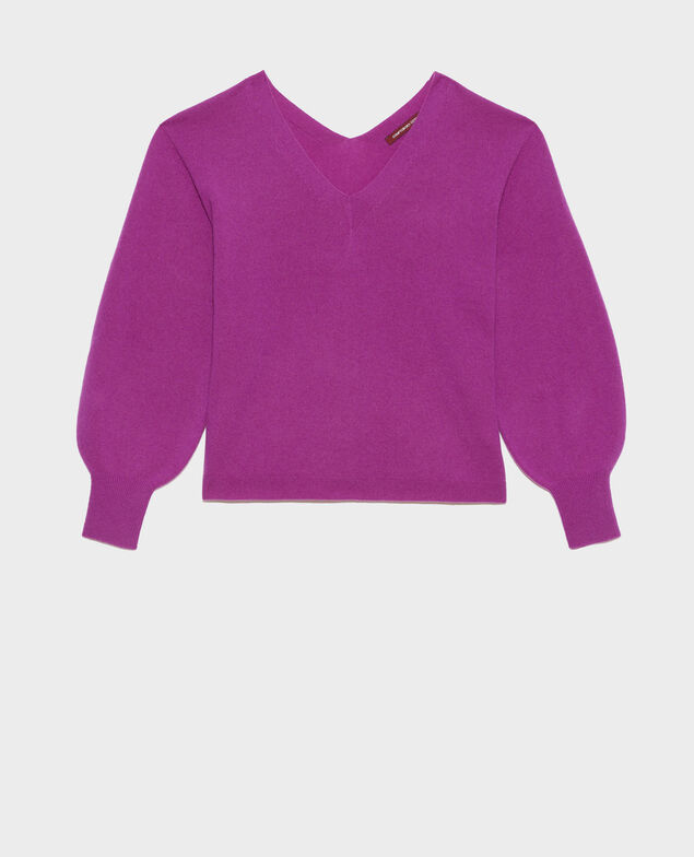 Jersey amplio 3D de cachemir 6022c brghtviolet