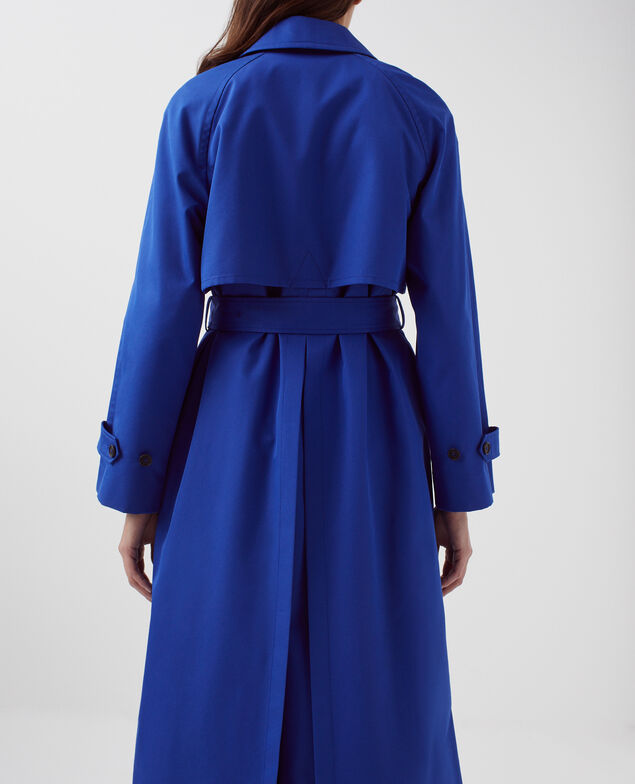 CATHERINE - Trench amplio H660 sodalite blue