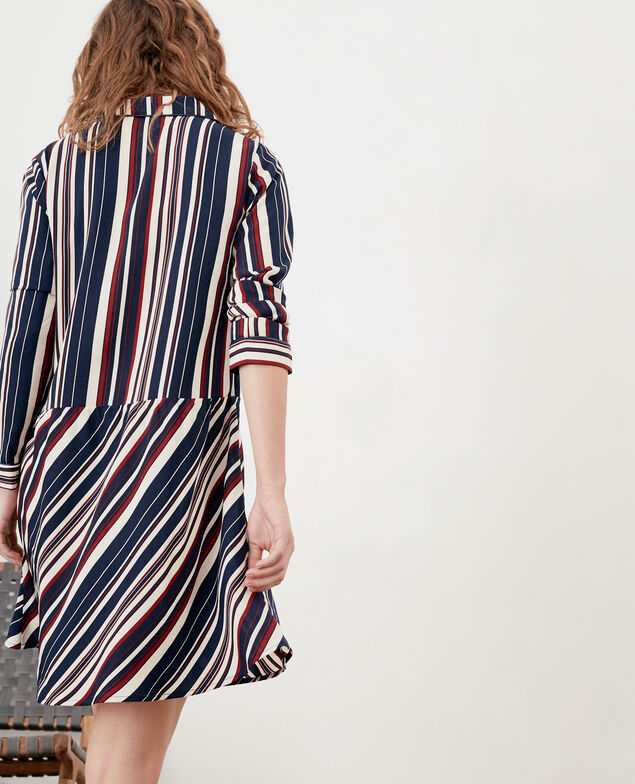 Vestido de rayas Stripes marine/devil
