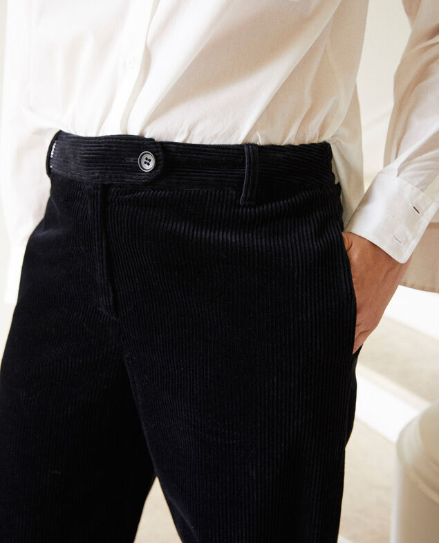 Pantalón de pana Noir