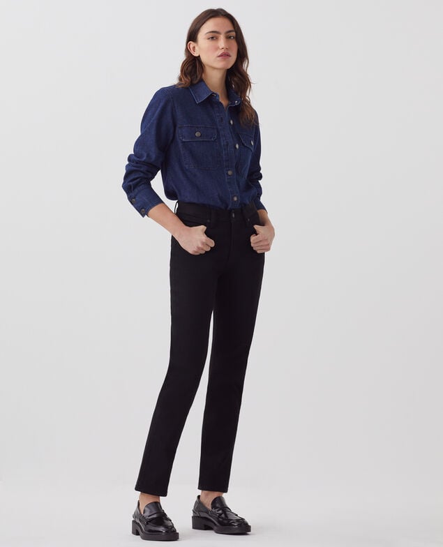 LILI - Jeans slim I090 black (denim)