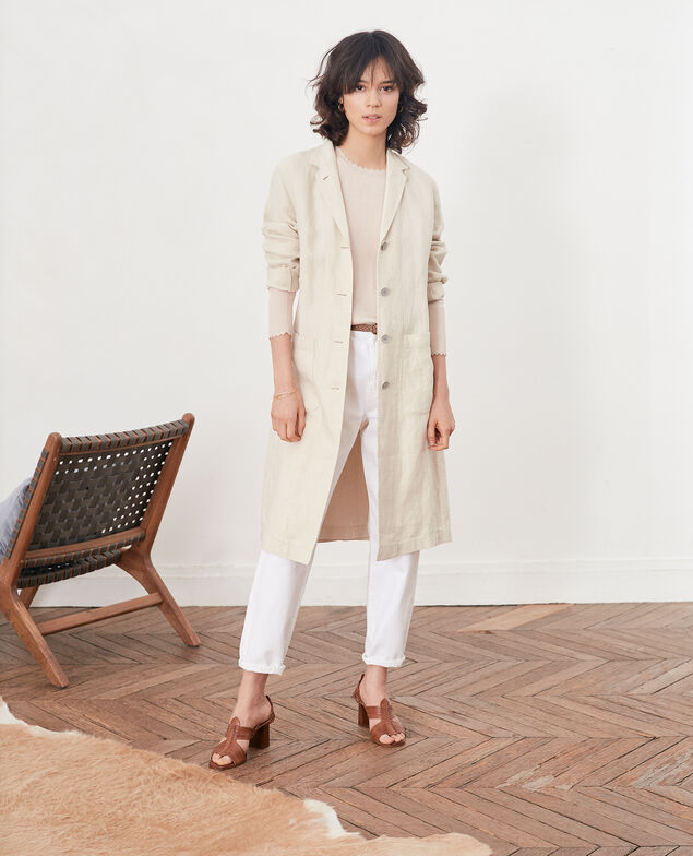 Jersey fino de lana Biscuit